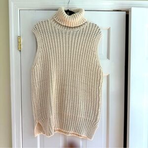 H&M chunky sleeveless sweater